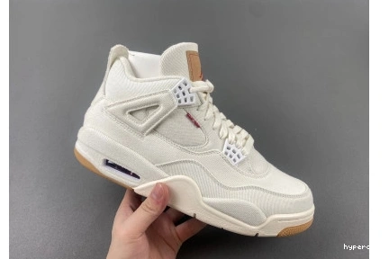 Hyperoad X AIR JORDAN 'WHITE' 4 LEVI'S 1003